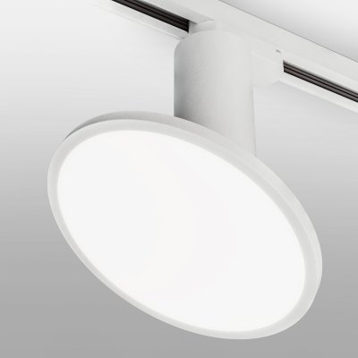 Трековый светодиодный светильник для однофазного шинопровода Brain Белый 12W 4200K LTB50 Elektrostandard