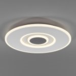 Люстра Eurosvet 90219/1 белый/ серый Just