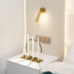 Настенно-потолочный светильник Eurosvet 20084/1 LED матовое золото