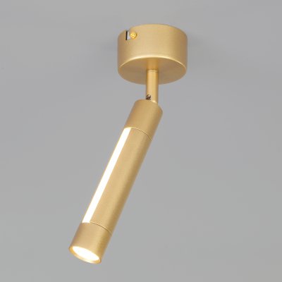 

настенно-потолочный светильник Eurosvet 20084/1 LED матовое золото, 20084/1 LED матовое золото