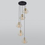 Люстра TK Lighting 2576 Diamond Gold