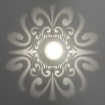 Накладной светодиодный светильник с подсветкой DLS025 Elektrostandard