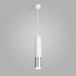 Подвесной светильник DLN108 GU10 белый/серебро Tony Elektrostandard