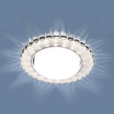 3034 GX53 SL/WH зеркальный/белый 3034 GX53 Elektrostandard