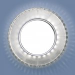 Встраиваемый точечный светильник с LED подсветкой 3035 GX53 Elektrostandard