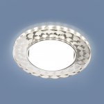 Встраиваемый точечный светильник с LED подсветкой 3037 GX53 Elektrostandard
