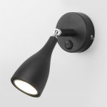 Подсветка Klio GU10 SW чёрный (MRL 1008) Elektrostandard