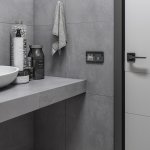 Сенсорный выключатель двухклавишный с подсветкой (черный) Werkel W4520108