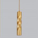 Подвесной акцентный светильник Eurosvet 50136/1 LED золото