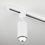 Трековый светильник для однофазного шинопровода Svit GU10 белый/хром MRL 1013 Elektrostandard