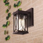 Spica D кофе настенный уличный светильник IP33 GL 1026D Elektrostandard