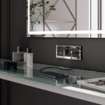 Сенсорный выключатель двухклавишный Умный дом (черный) Werkel W4520608