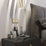 Сенсорный выключатель двухклавишный Умный дом (шампань) Werkel W4520611