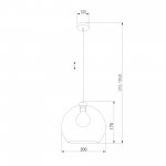 Люстра TK Lighting 4443 Cubus