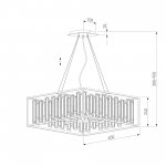 Подвесная люстра Bogates 312/9 Strotskis Cella