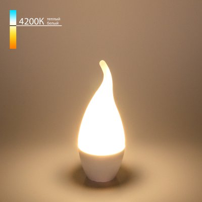 

Свеча на ветру LED 6W 4200K E14 BLE1419 Elektrostandard, Свеча на ветру СDW LED D 6W 4200K E14 (BLE1419)