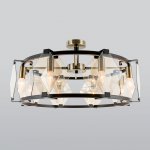 Люстра Eurosvet 60116/8 черный Aragon