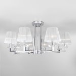 Люстра Eurosvet 60114/8 хром Alegria