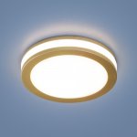 Встраиваемый светодиодный светильник золото матовый DSKR80 5W 4200K Elektrostandard