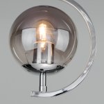 Подвесной светильник со стеклянным плафоном Eurosvet 50072/1 хром Story