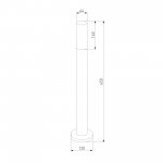 Ландшафтный светильник IP54 чёрный 1419 TECHNO Elektrostandard