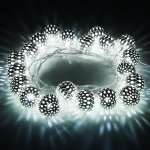 Гирлянда нить хром перламутровый с эффектом мерцания 2,8м IP20 400-003 Eurosvet