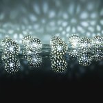 Гирлянда нить хром перламутровый с эффектом мерцания 2,8м IP20 400-003 Eurosvet