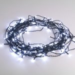 Гирлянда занавес на ель белый 0,45*1,5м IP20 200-003 Eurosvet