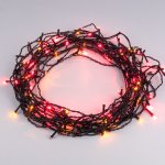 Гирлянда занавес на ель мульти 0,45*1,5м IP20 200-003 Eurosvet