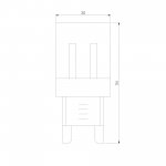 Светодиодная лампа JCD 9W 220V 3300K G9 BLG903 Elektrostandard