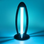 Бытовой бактерицидный ультрафиолетовый светильник UVL-001 Чёрный UVL-001 Elektrostandard