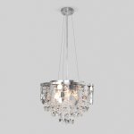 Люстра Eurosvet 10114/6 хром/прозрачный хрусталь Strotskis Lianna