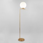 Торшер в стиле лофт Eurosvet 01083/1 латунь Frost