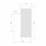 Настенный светильник Spike GU10 SW MRL 1014 чёрный Elektrostandard