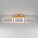 Потолочный светодиодный светильник Eurosvet 90223/3 матовое золото Maya