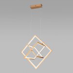 Подвесной светодиодный светильник Eurosvet 90224/3 матовое золото Maya