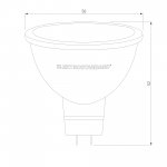Светодиодная лампа направленного света JCDR 5W 4200K G5.3 BLG5311 Elektrostandard