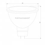 Светодиодная лампа направленного света JCDR 7W 4200K G5.3 BLG5314 Elektrostandard
