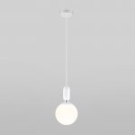 Подвесной светильник со стеклянным плафоном Eurosvet 50197/1 белый Bubble