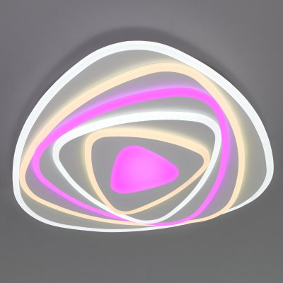 

Потолочный светодиодный светильник с пультом управления Eurosvet 90225/1 белый Coloris, 90225/1 белый