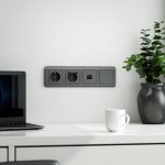 Заглушка (графит рифленый) Werkel W1159204