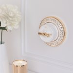 Ручка выключателя 2 шт. (золото) Ретро W6442138 Werkel