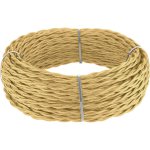 W6453347/ Ретро кабель витой 3х2,5 (золотой песок) под заказ 20 м W6453347