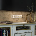 Накладка для USB розетки (шампань) Werkel W1179511