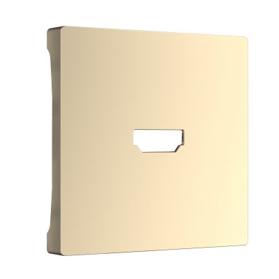 W1196011/ Накладка для розетки HDMI (шампань) W1196011