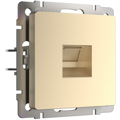 

Розетка Ethernet RJ-45 (шампань) W1181011 Werkel, W1181011
