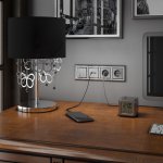 W1130006/ Выключатель трехклавишный (серебряный) W1130006