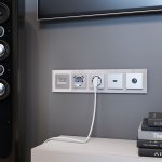 Рамка на 5 постов (дымчатый, стекло) W0051117 Werkel