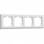 Рамка на 4 поста (белый) W0041801 Werkel