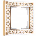 Рамка на 1 пост (белое золото) W0011523 Werkel